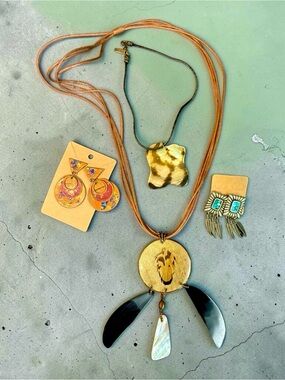 Western boho jewelry bundle lot